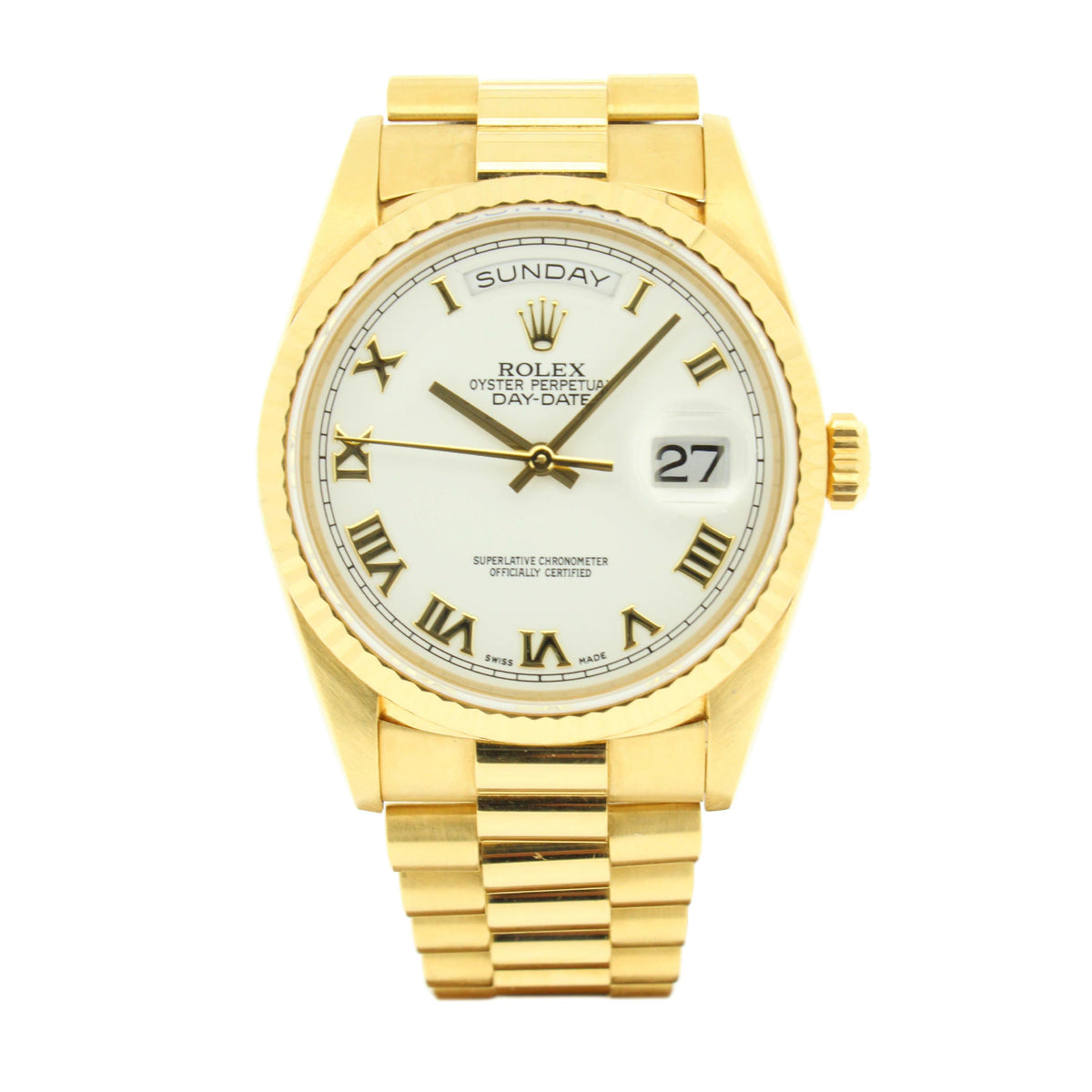 Rolex Day-Date 18238 36mm 18ct Gold