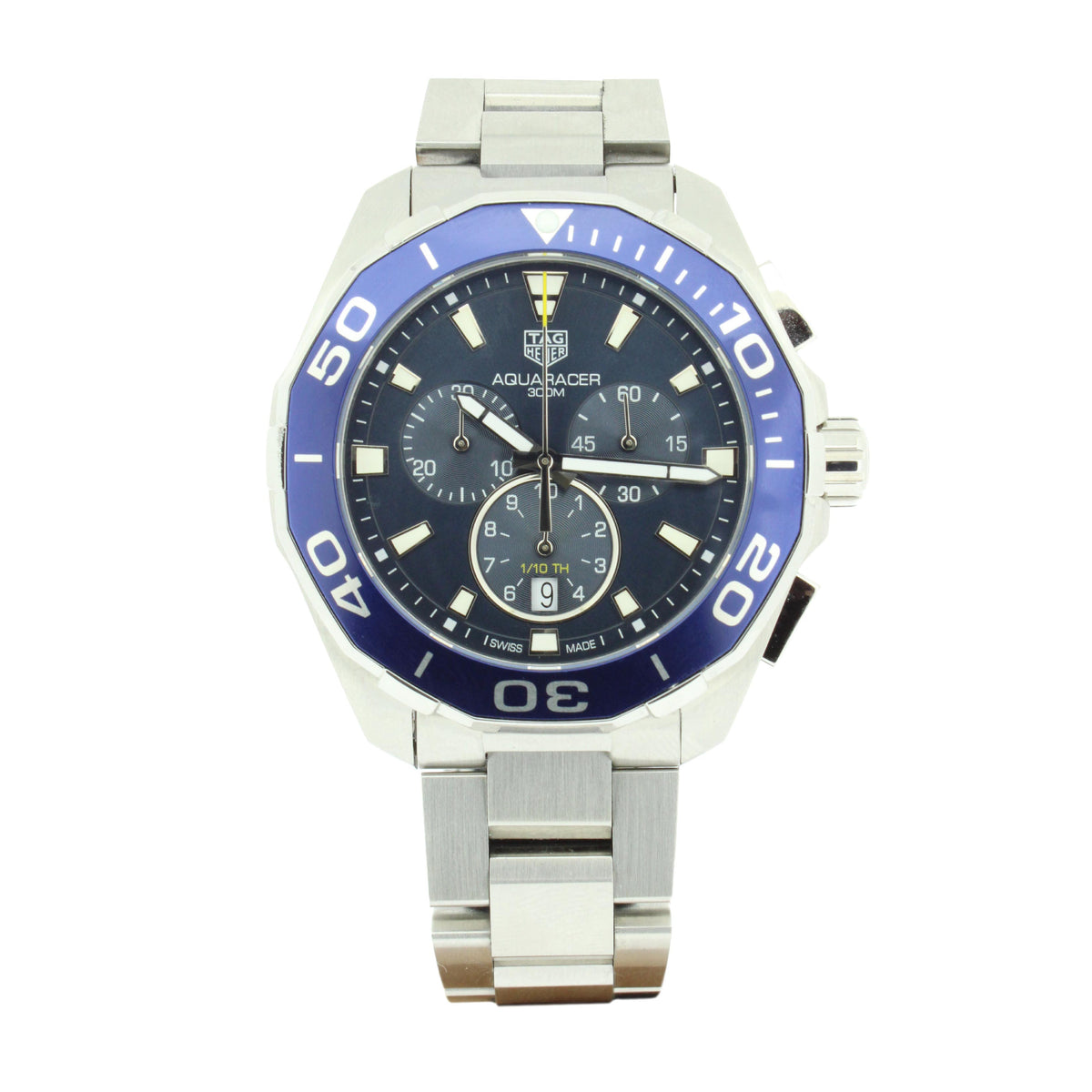 Tag Heuer Aquaracer CAY111B 43mm Stainless Steel