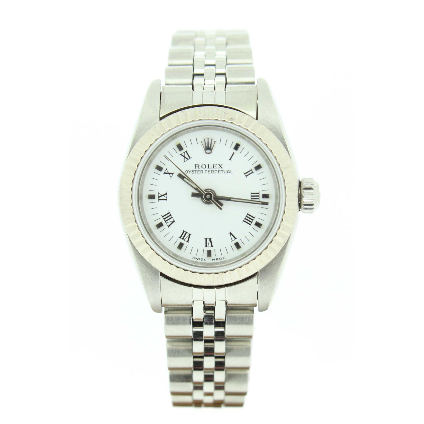 Ladies Steel Oyster Perpetual 76094