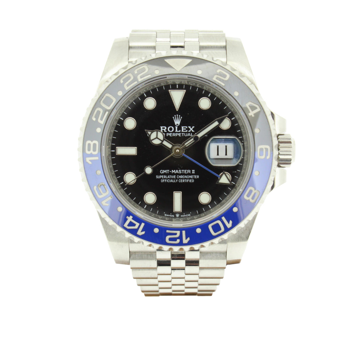 Rolex GMT Master II 126710BLNR 40mm Stainless Steel