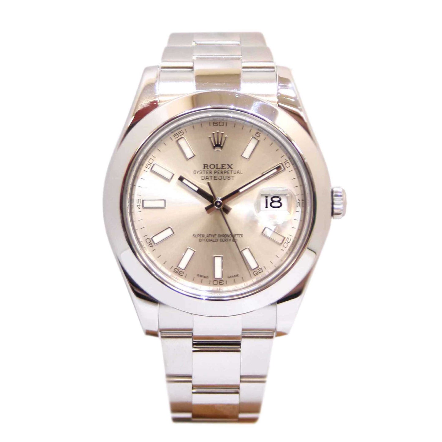Men's Steel DateJust 116300