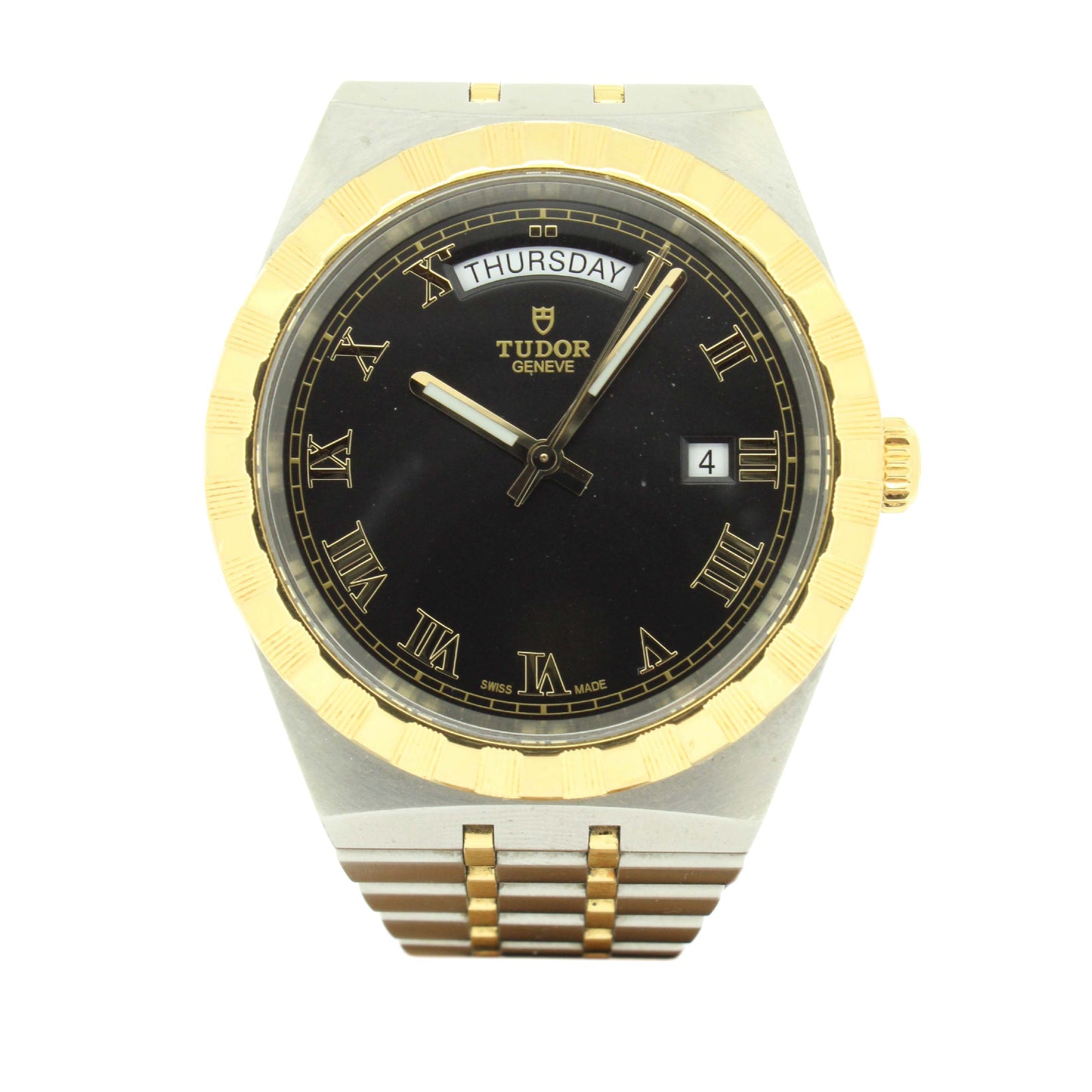 Men's Bi-Metal Royal Date-Day 28603