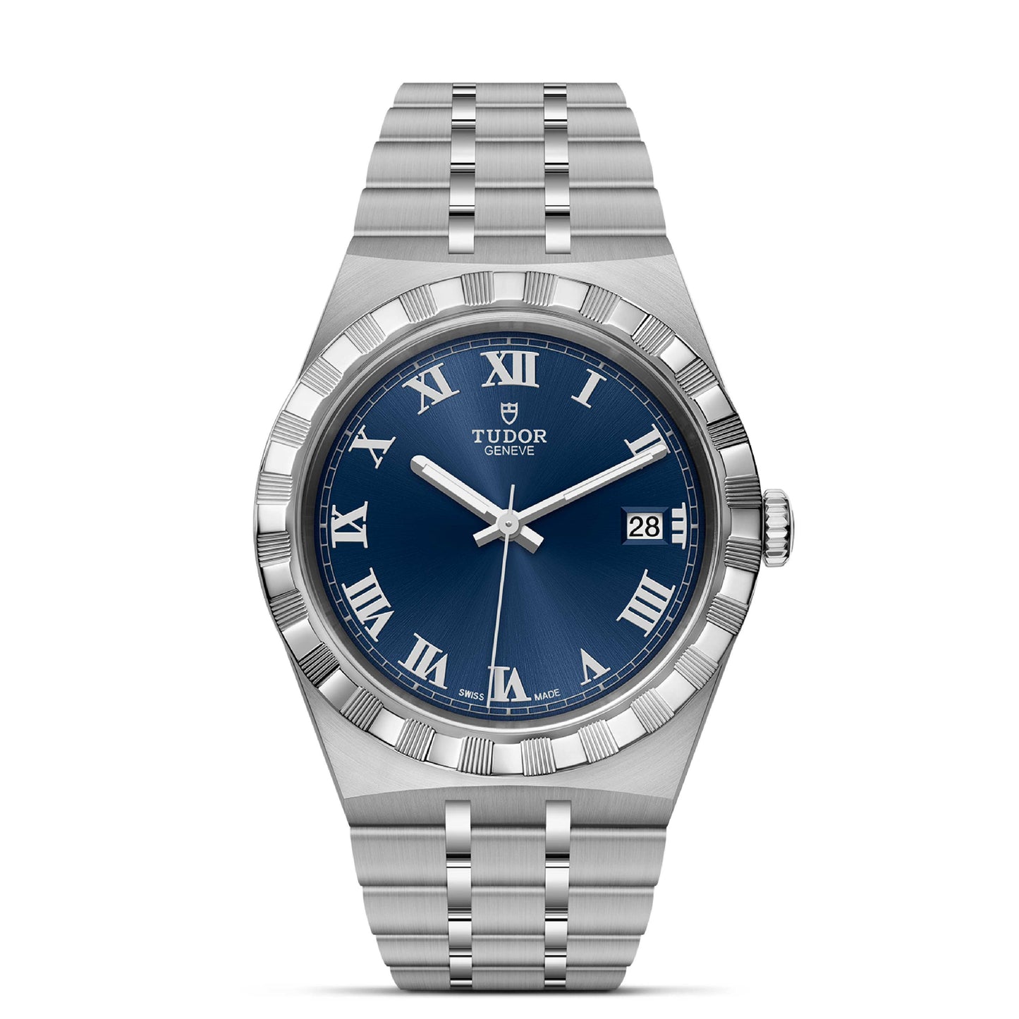 ROYAL | 38mm Steel Case Blue dial