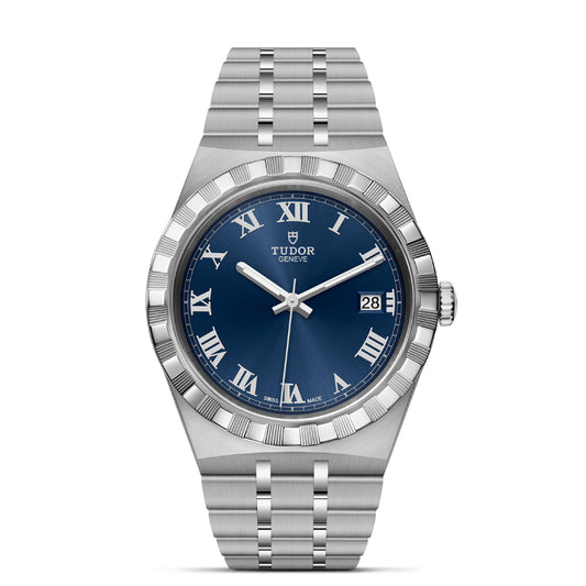 Royal | 38mm Steel Case Blue dial
