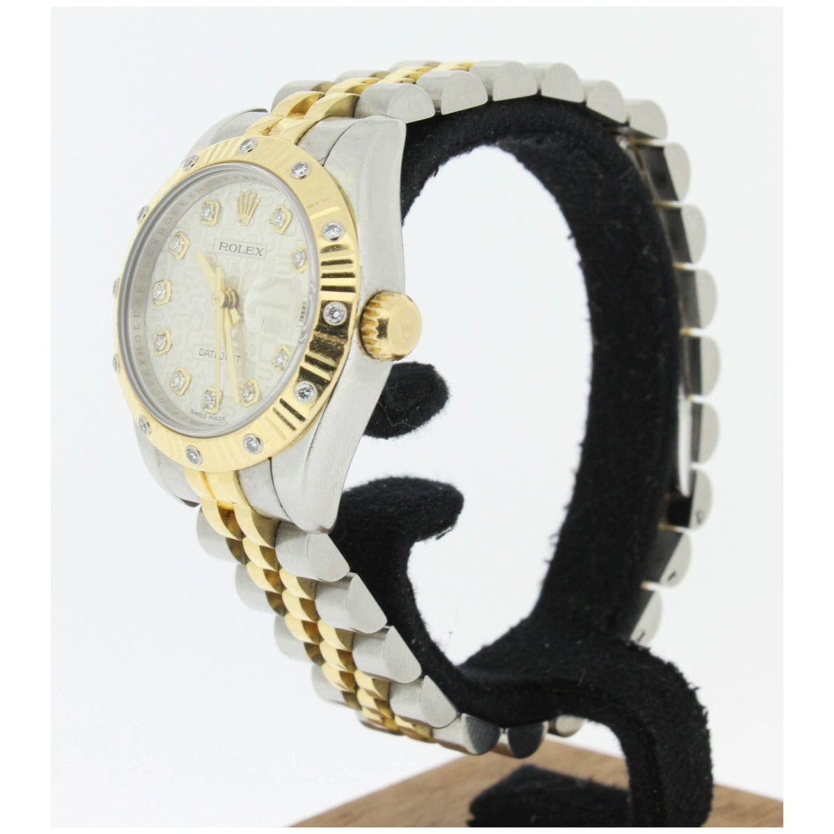 Rolex DateJust 179313 26mm Bi-Metal Diamond Dot