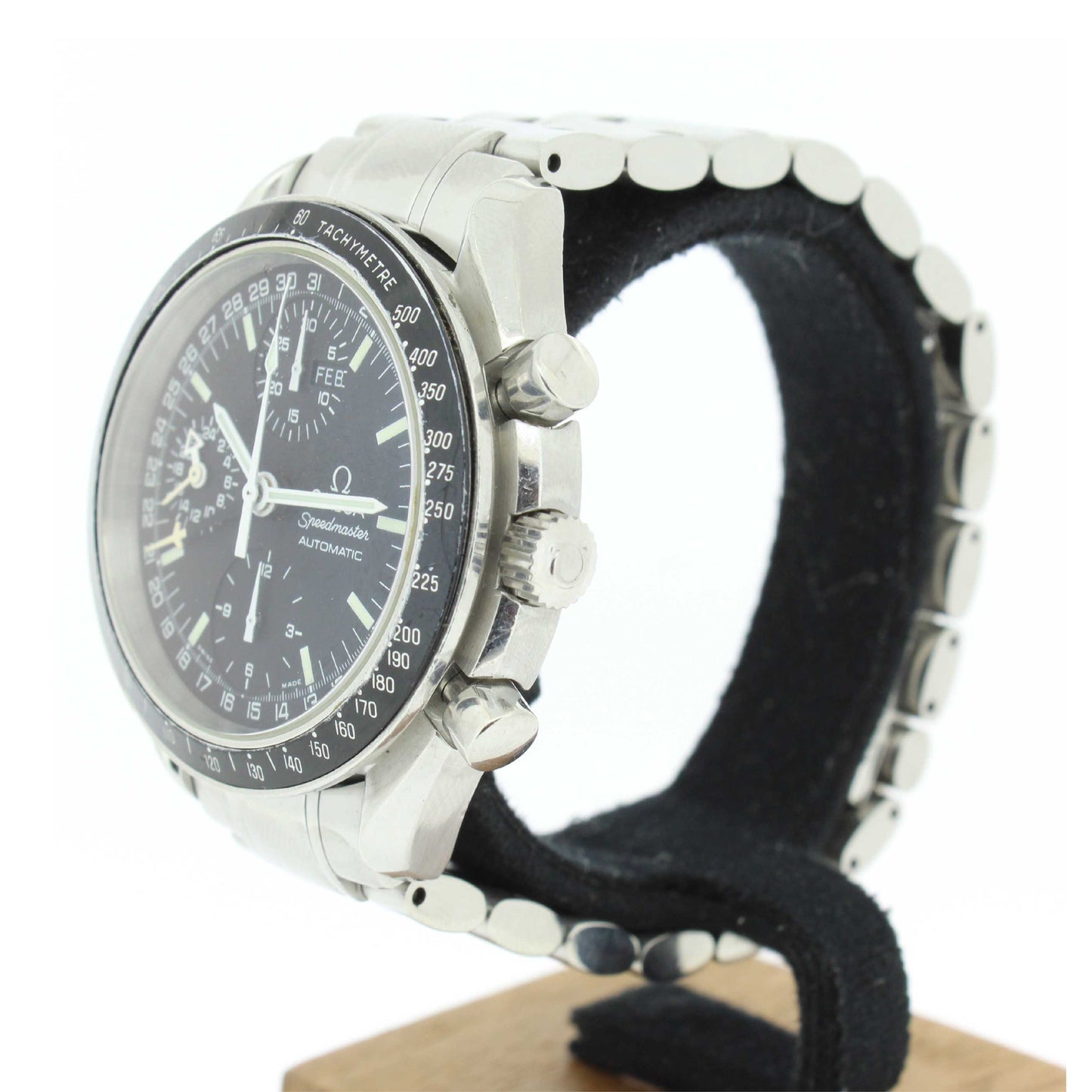 Men's Steel Speedmaster Triple Date 3520.50