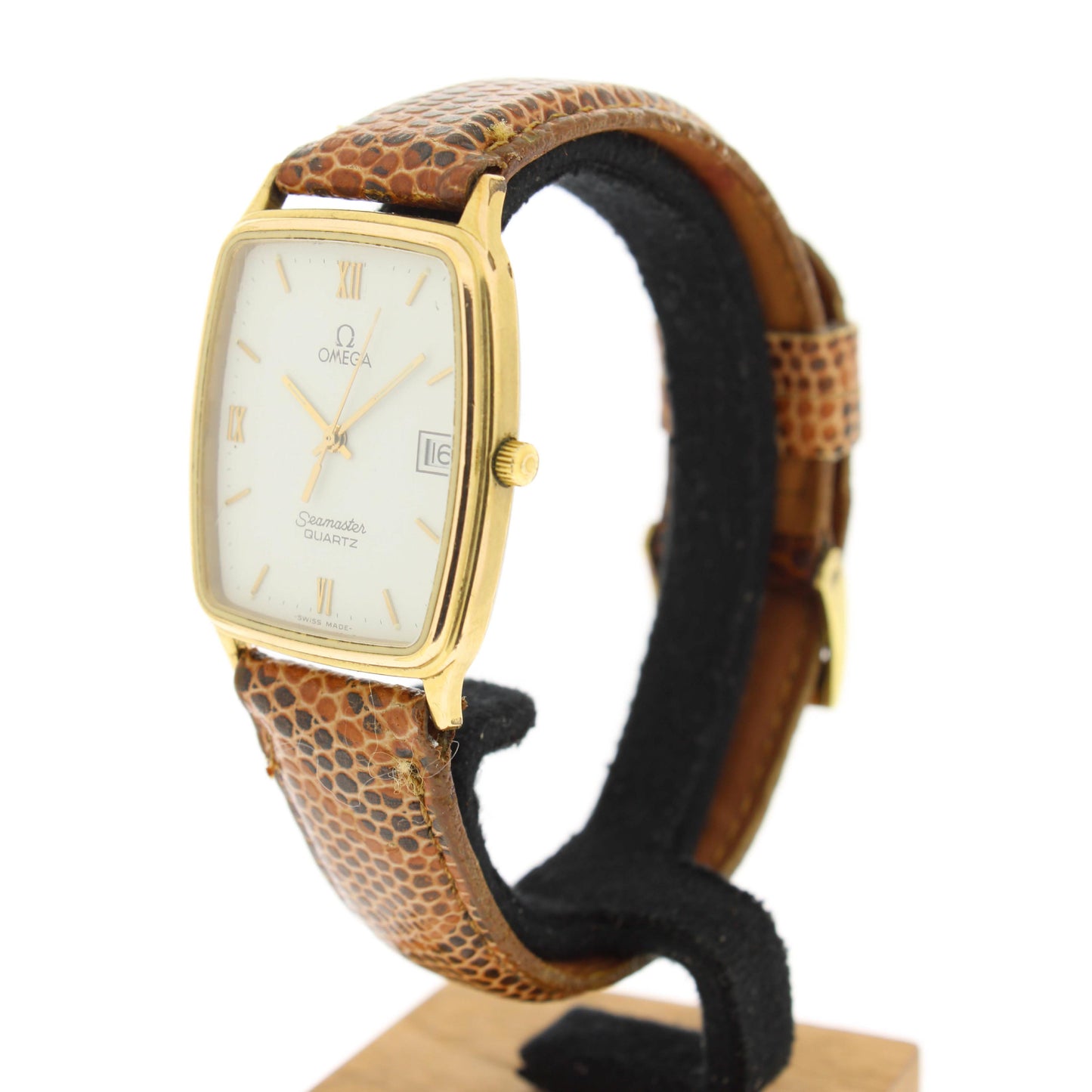 Ladies Gold Quartz Seamaster 14060