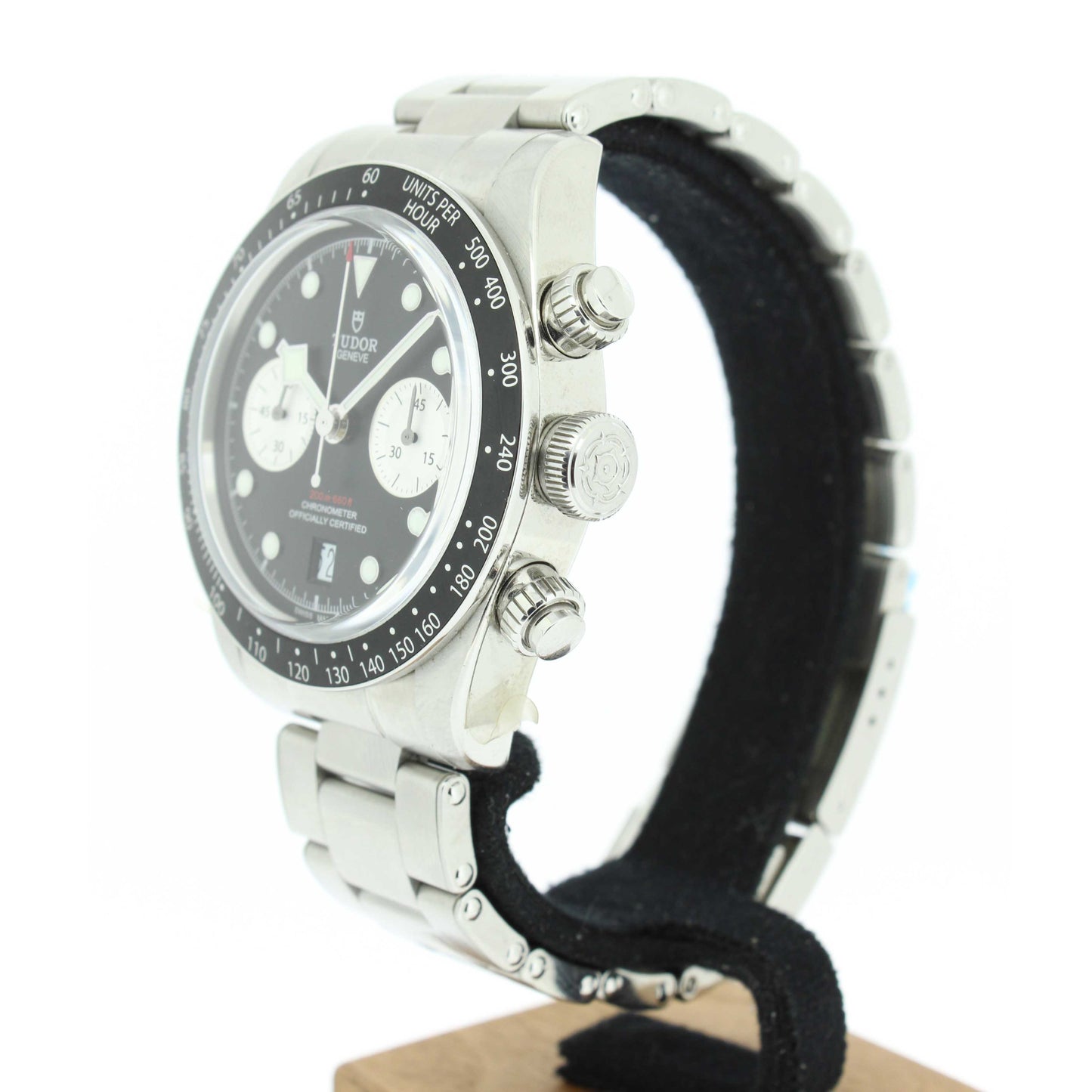 Men's Steel Black Bay Chrono M79360N-0001