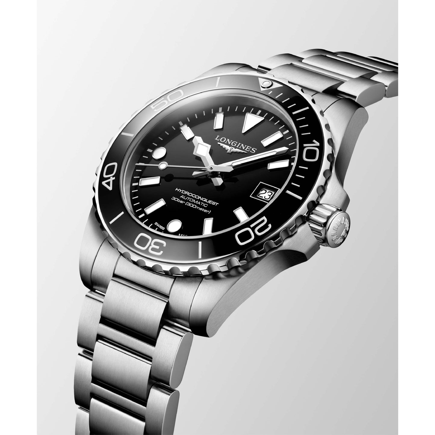 Longines HydroConquest 39mm Black