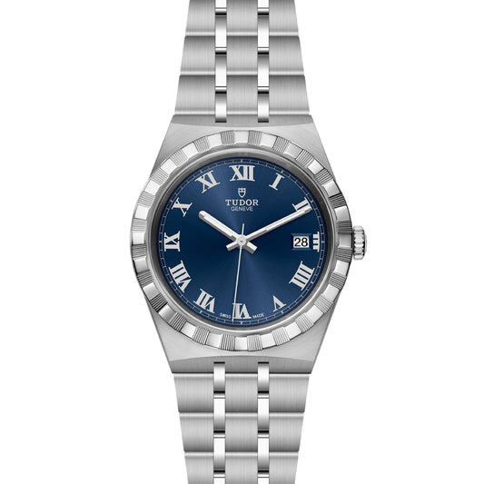 Royal | 38mm Steel Case Blue dial