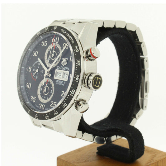 Tag Heuer Steel Carrera Chrono CAR2A10