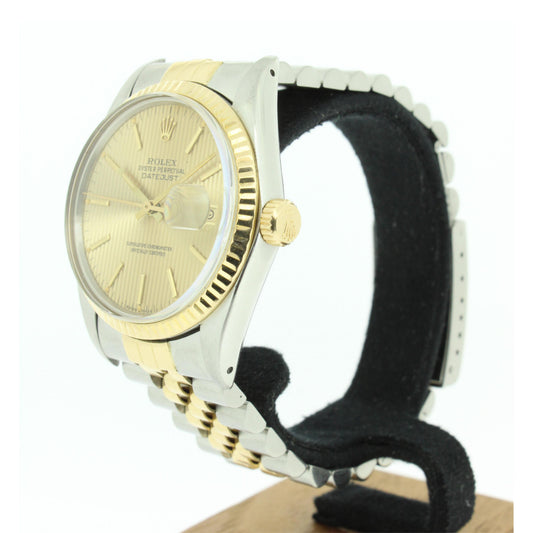 Rolex DateJust 16013 36mm Bi-Metal