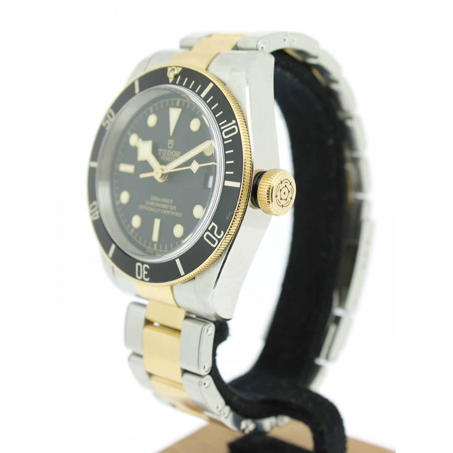 Men's Bi-Metal Black Bay S&G M79733N