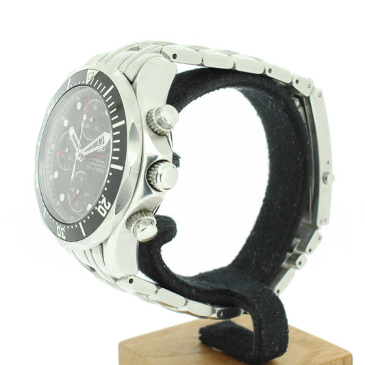 Men's Steel Seamaster Chrono 21330424001001