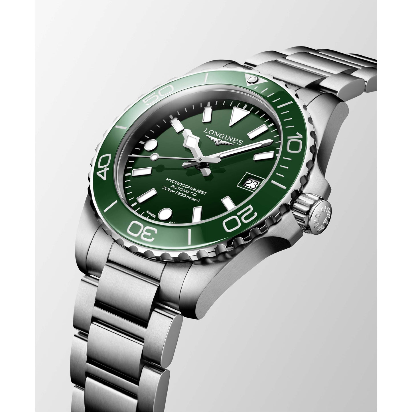 Longines HydroConquest 39mm Green