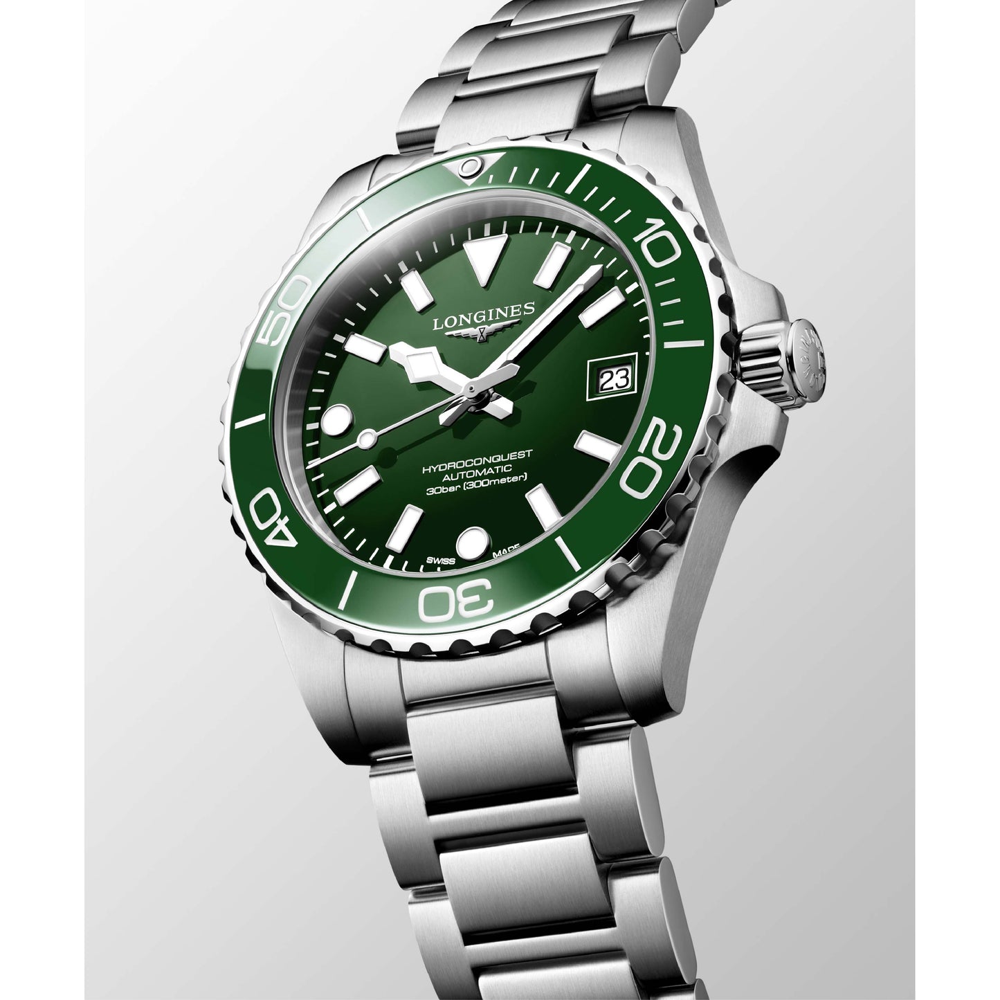 Longines HydroConquest 39mm Green