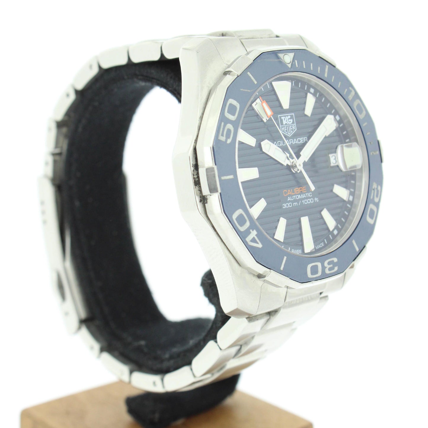 Men's Steel Aquaracer Calibre 5 WAY211C-0