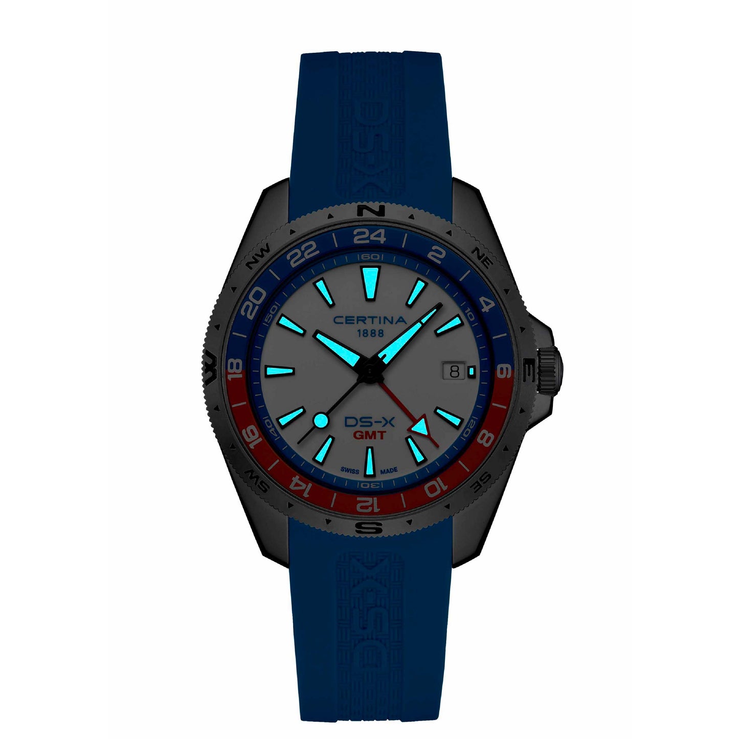Certina DS-X GMT 41mm Watch