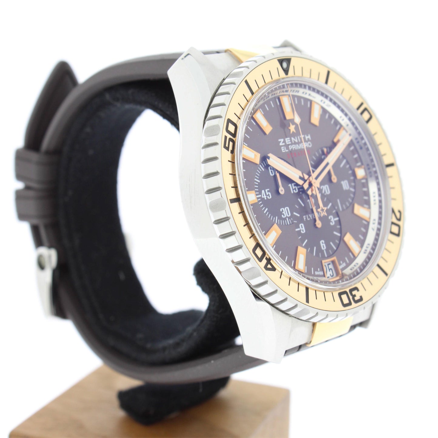 Men's Bi-Metal El Primero Stratos Flyback 51.2061.405-75-R516