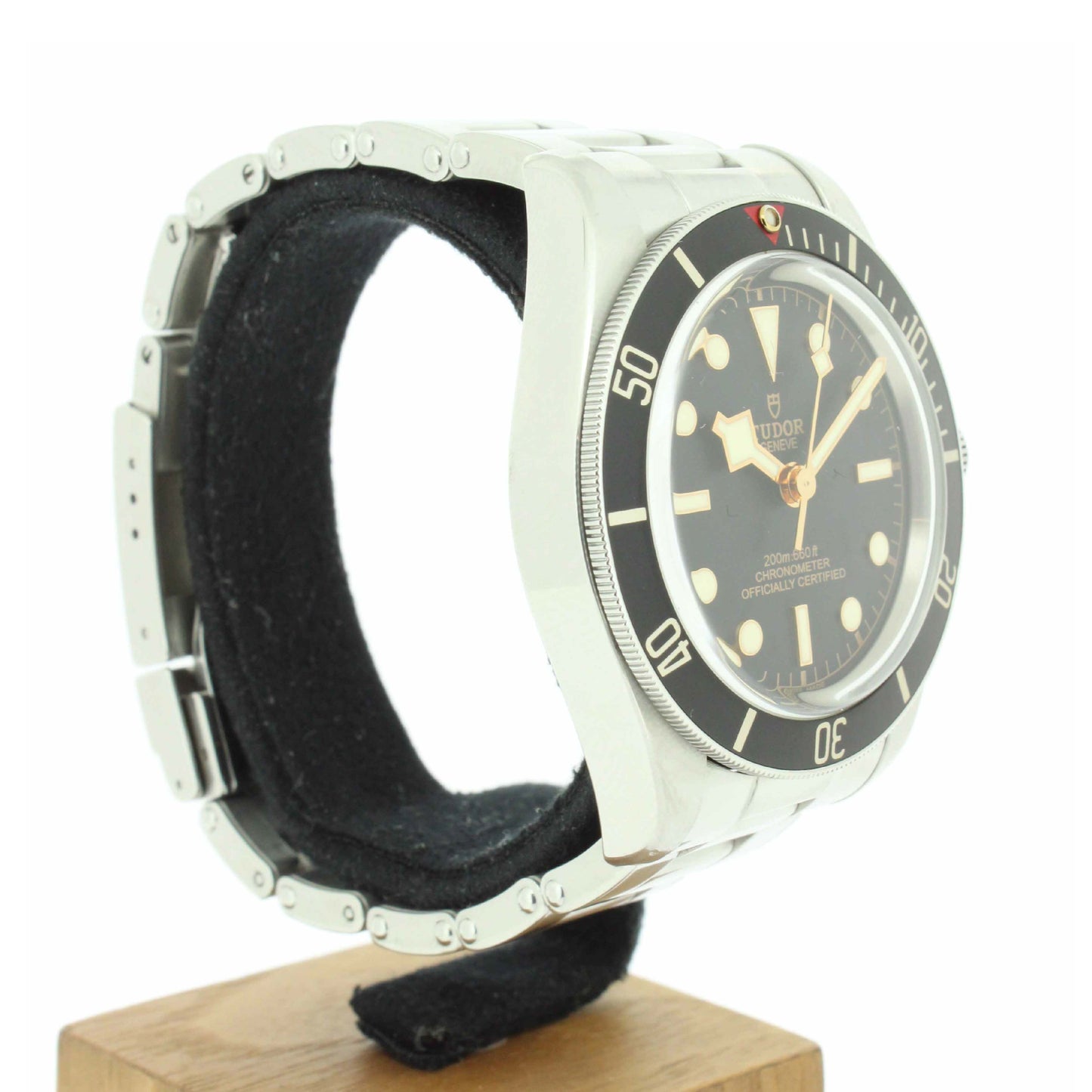 Men's Steel Black Bay 79030-N