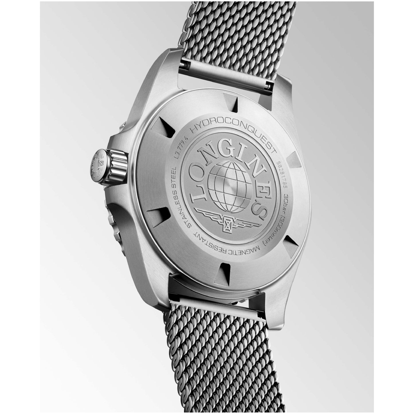 Longines HydroConquest 39mm Black/Blue