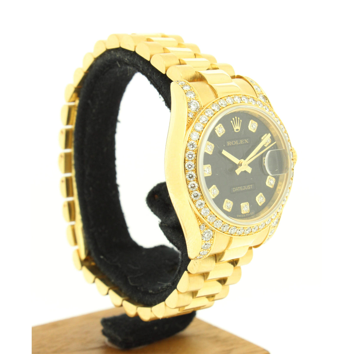 Rolex DateJust 179158 26mm 18ct Gold Diamond Set