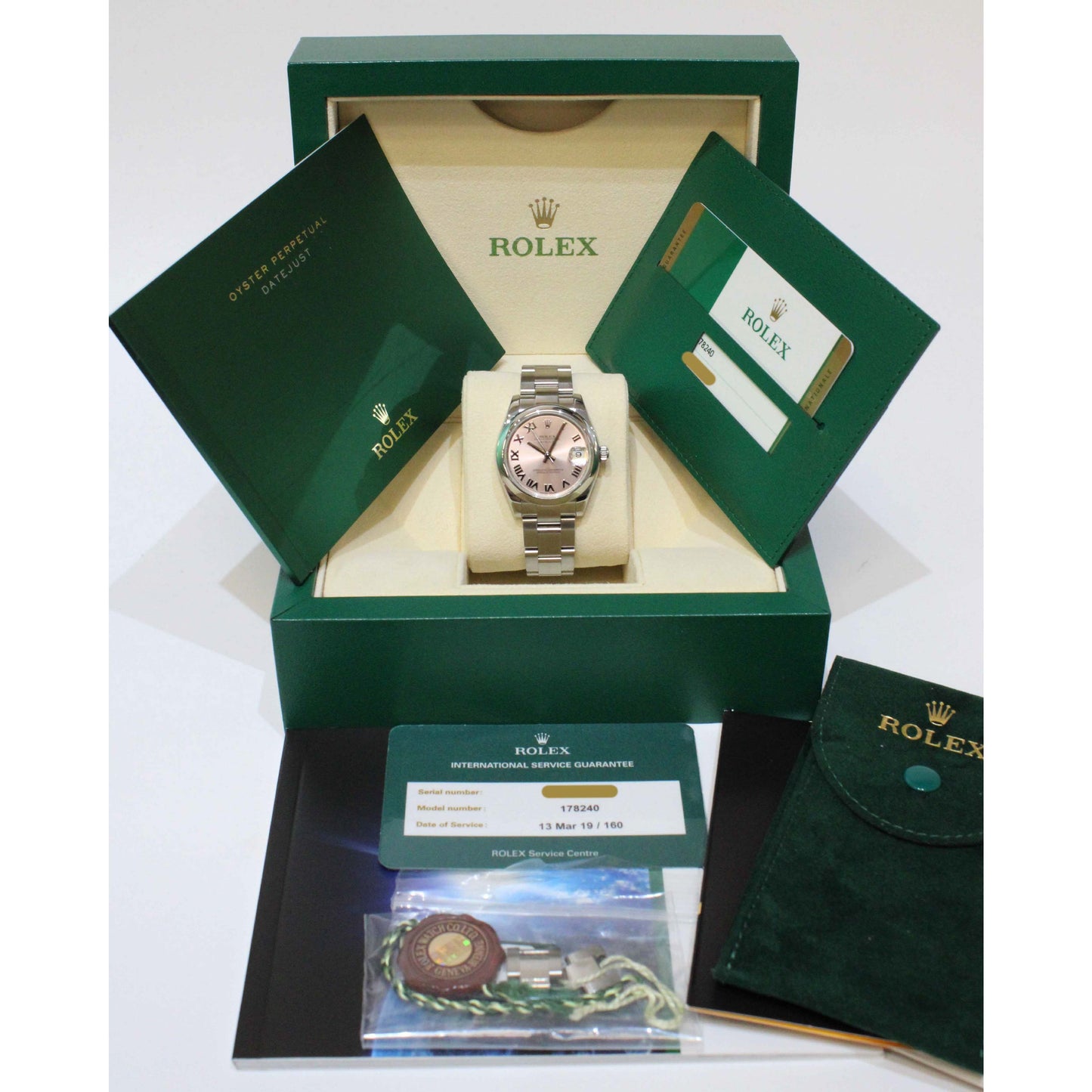Ladies Steel DateJust 178240