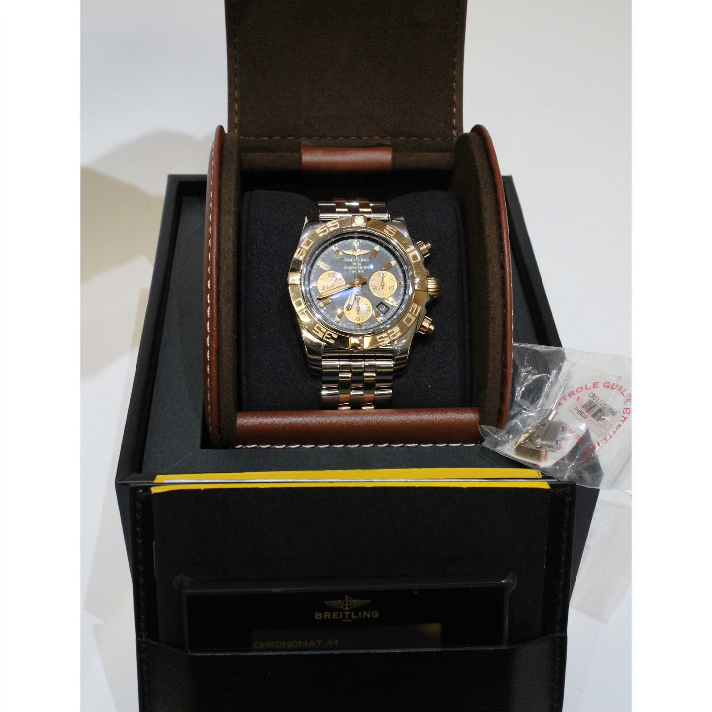 Men's Bi-Metal Chronomat 44 CB0110121B9068