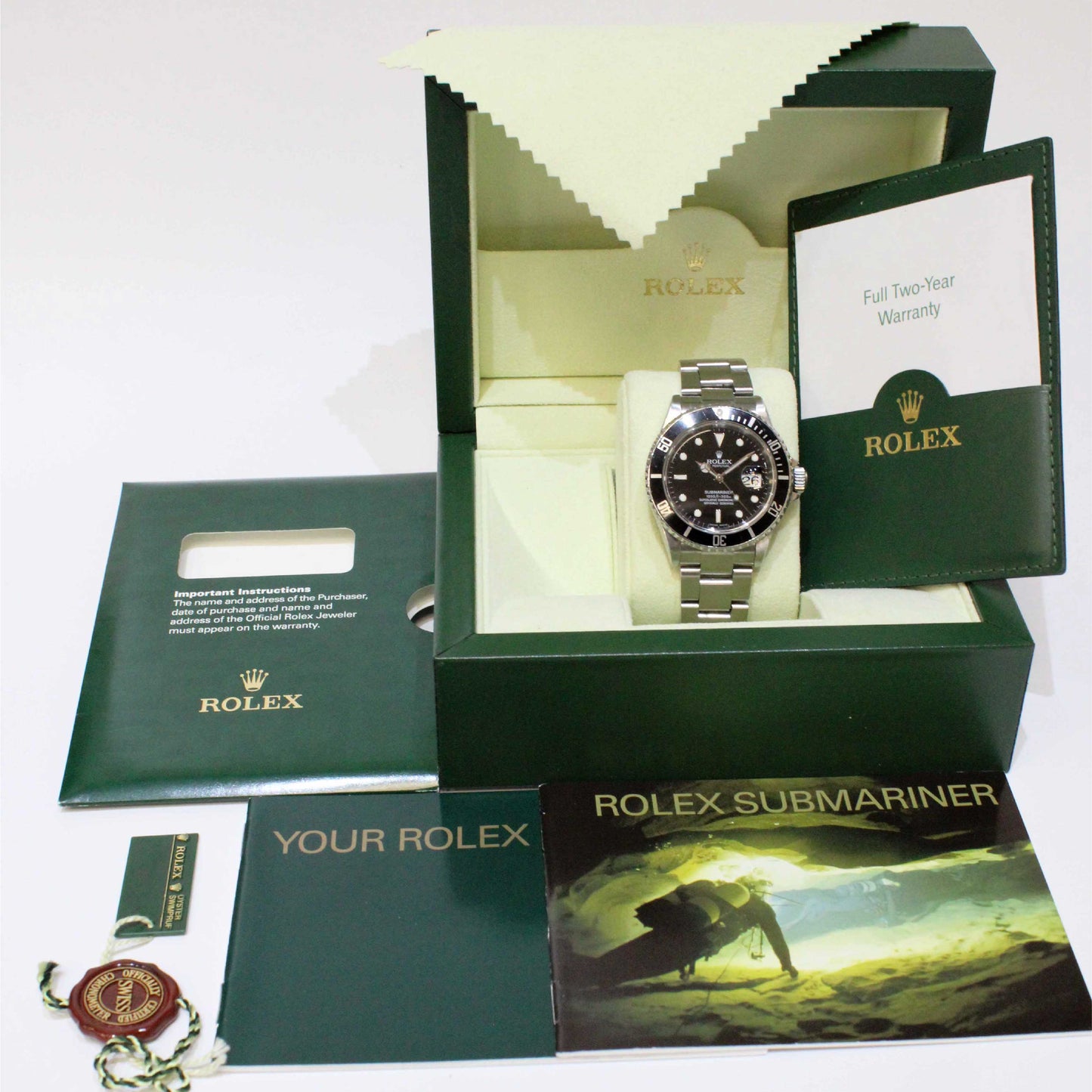 Men's Steel Submariner 16610