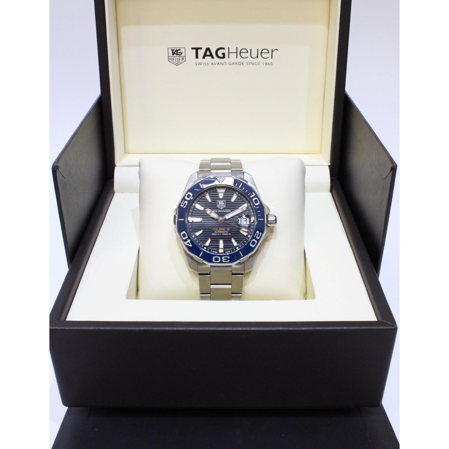 Men's Steel Aquaracer Calibre 5 WAY211C-0