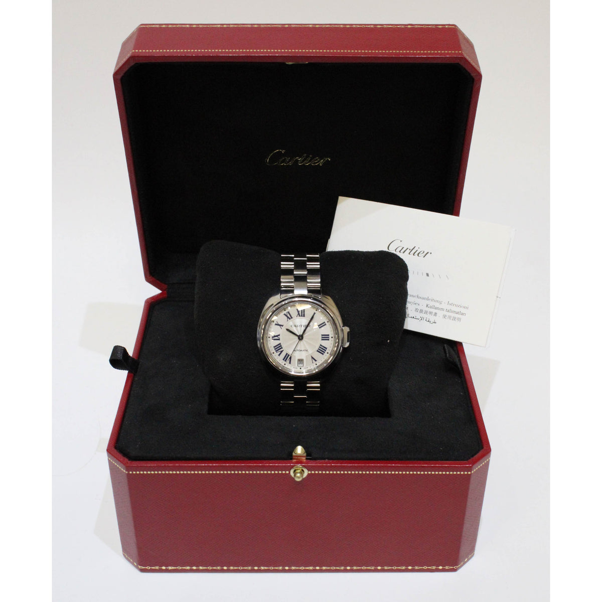 Cartier Cle De Cartier WSCL0006 35mm Stainless Steel