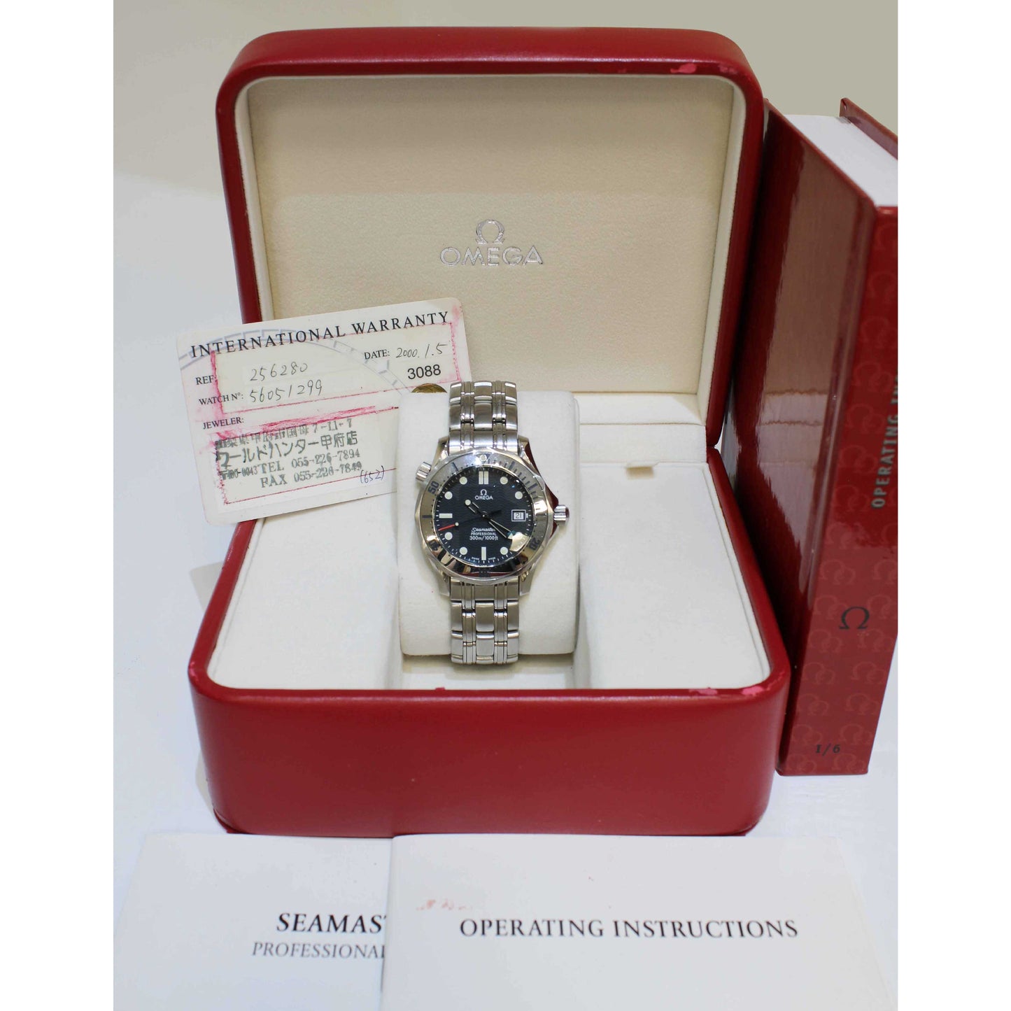 Men's Steel Seamaster 256280