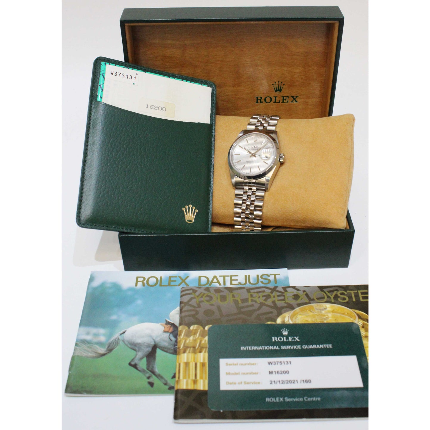 Men's Steel DateJust 16200