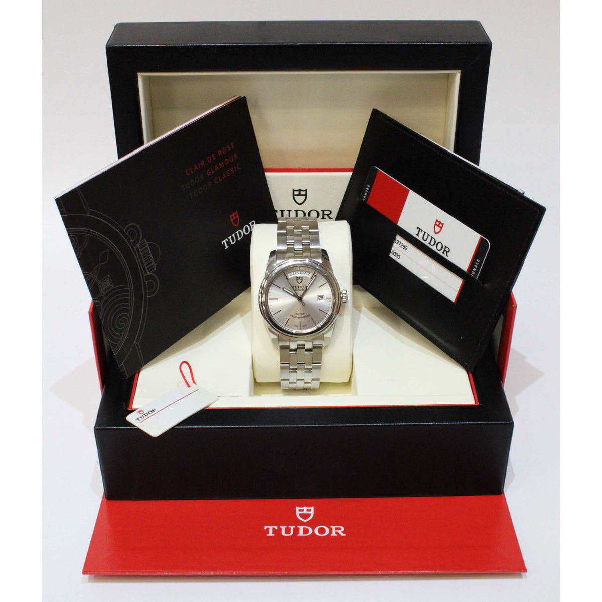 Tudor Glamour Date-Day 56000 39mm Stainless Steel