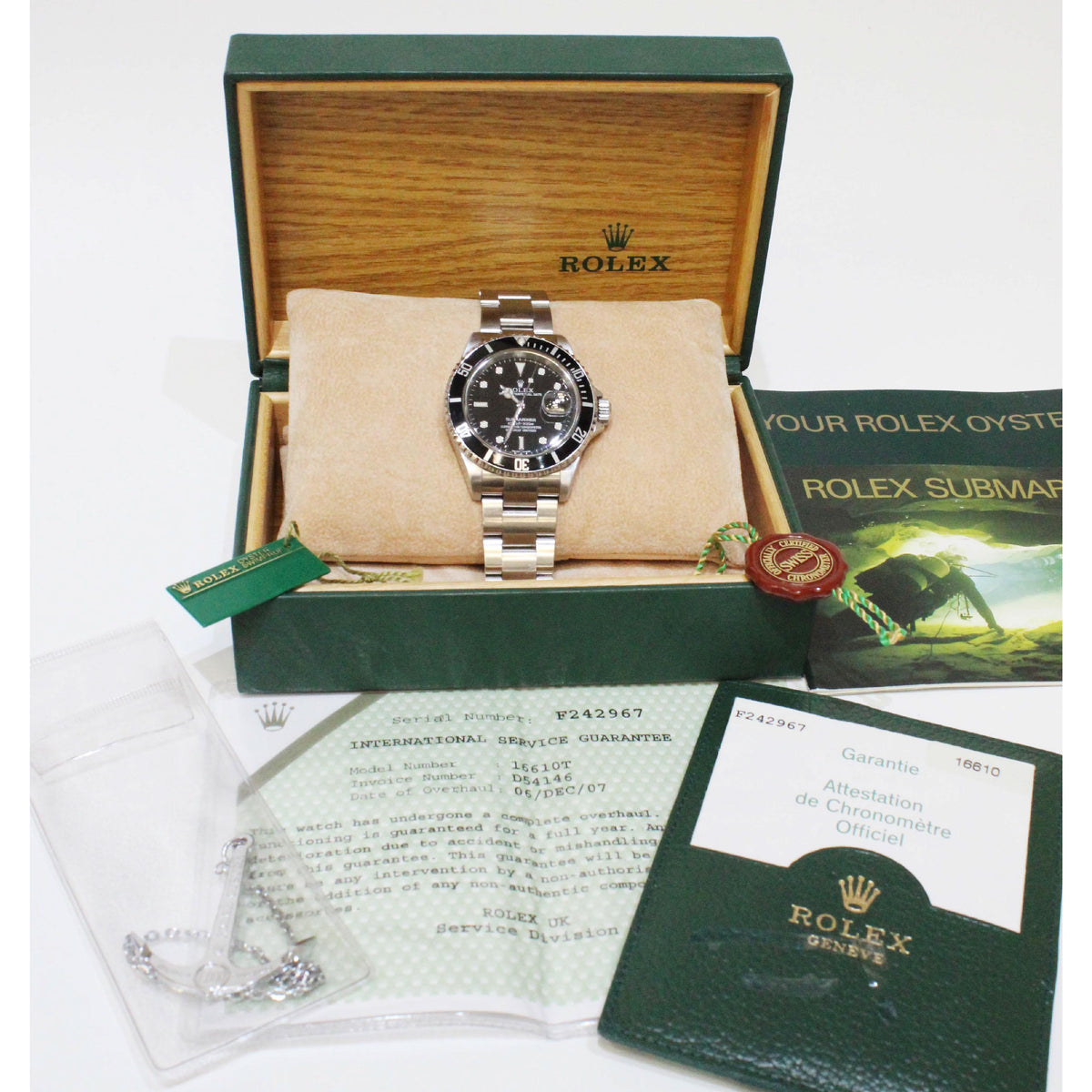 Rolex Submariner 16610 40mm Stainless Steel