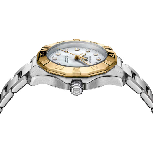 AQUARACER Professional 200 Solargraph Two Tone Watch