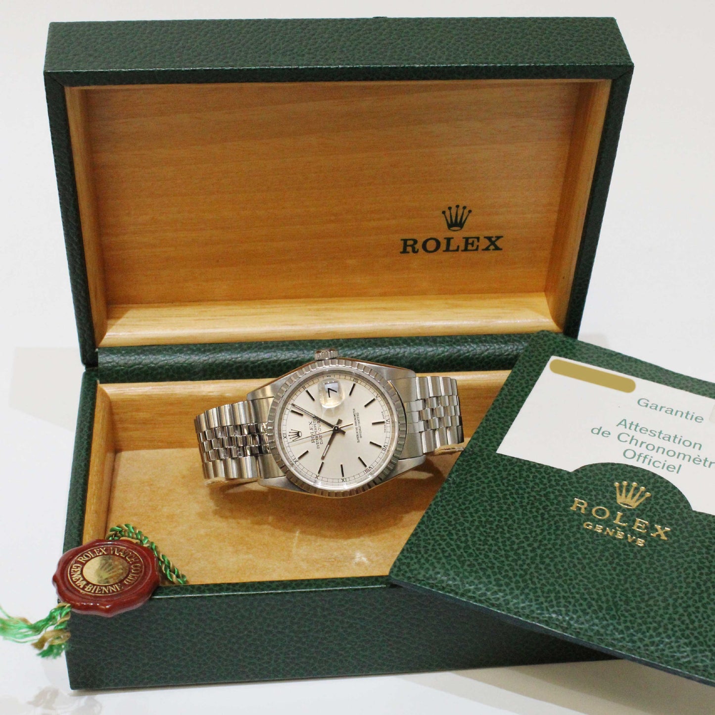 Men's Steel DateJust 16220