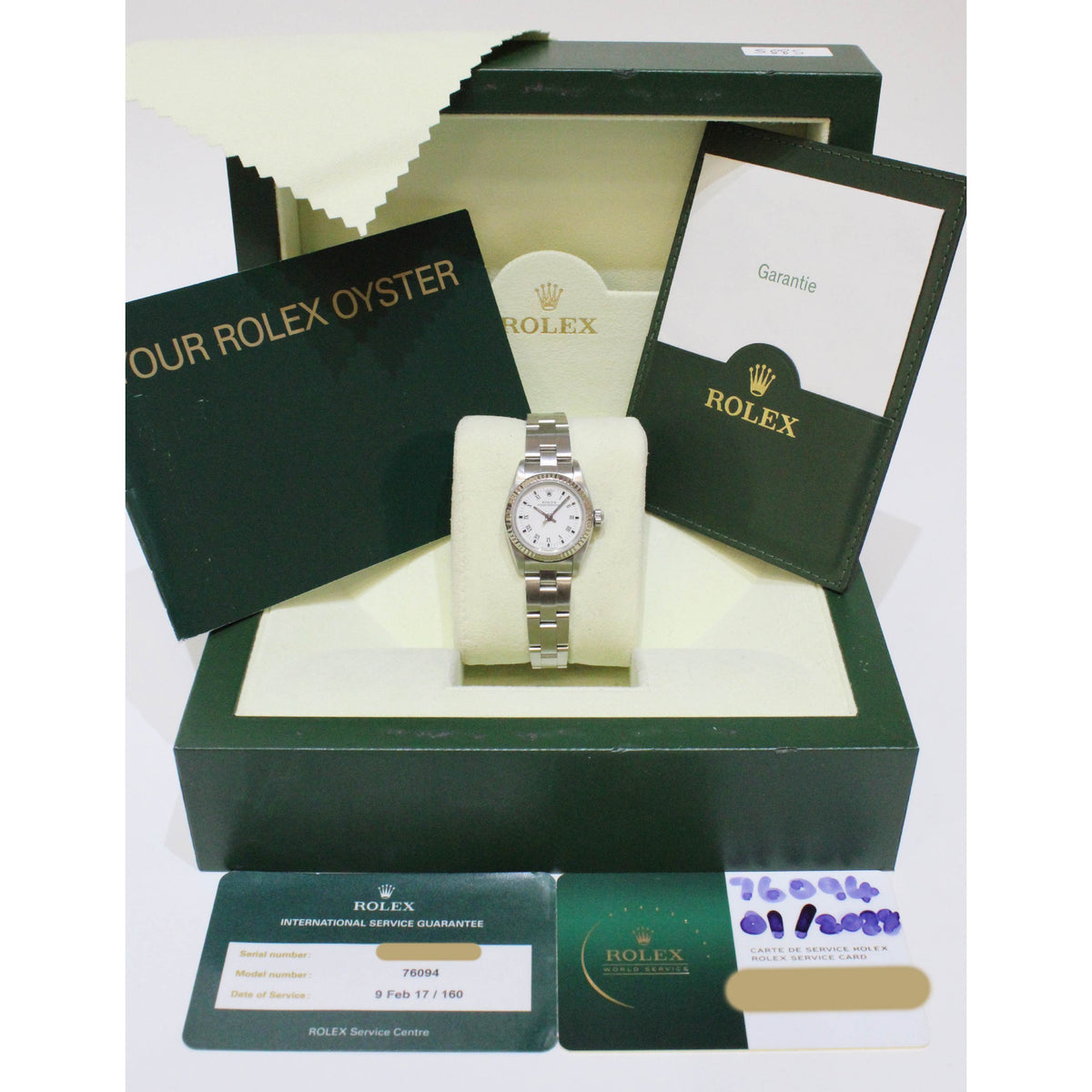 Rolex Oyster Perpetual 76094 26mm Stainless Steel