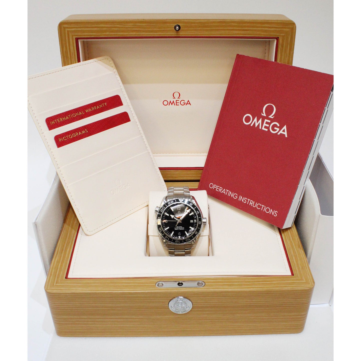 Omega Seamaster Planet Ocean GMT 23230442201001 43.5mm Stainless Steel
