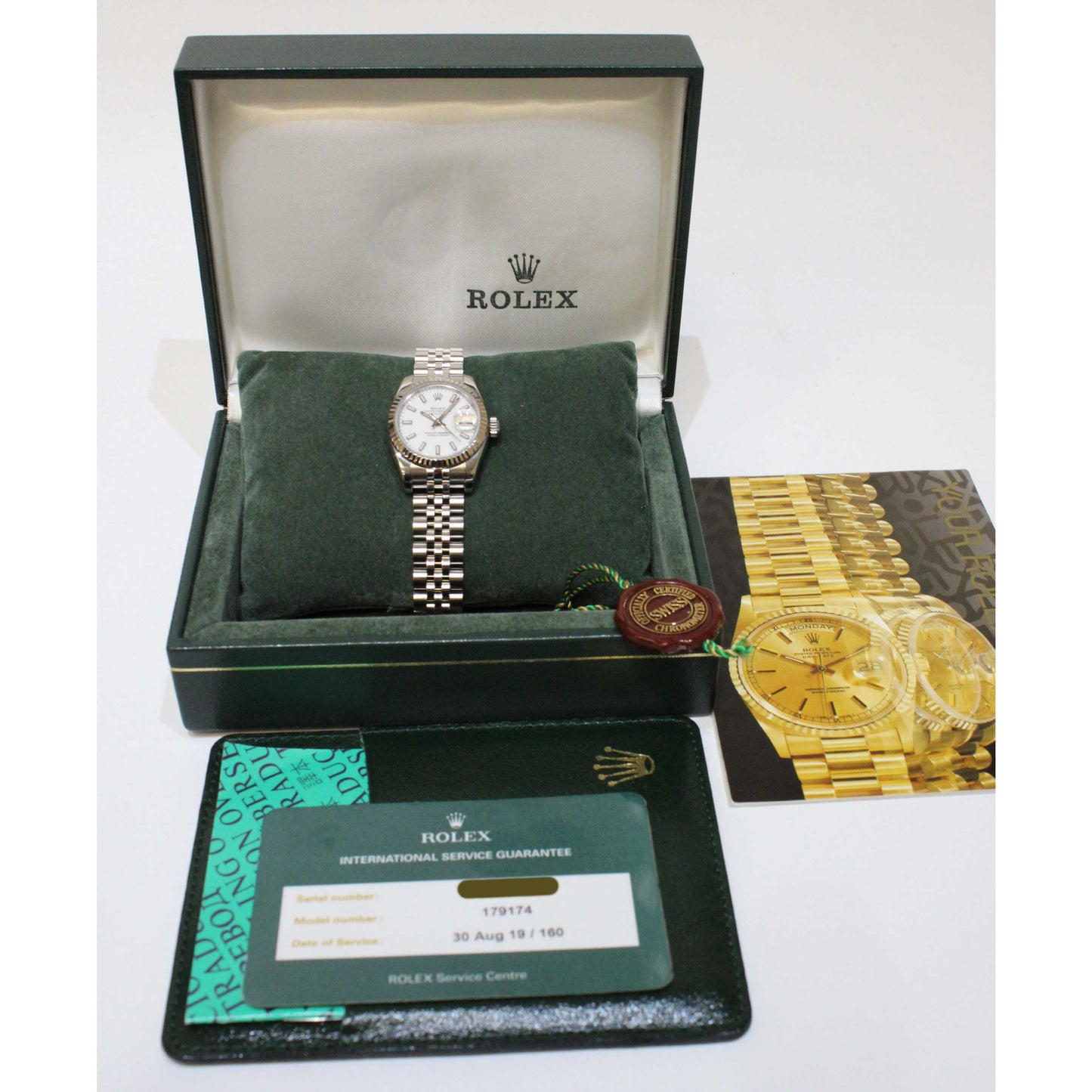 Ladies Steel and Gold DateJust 179174