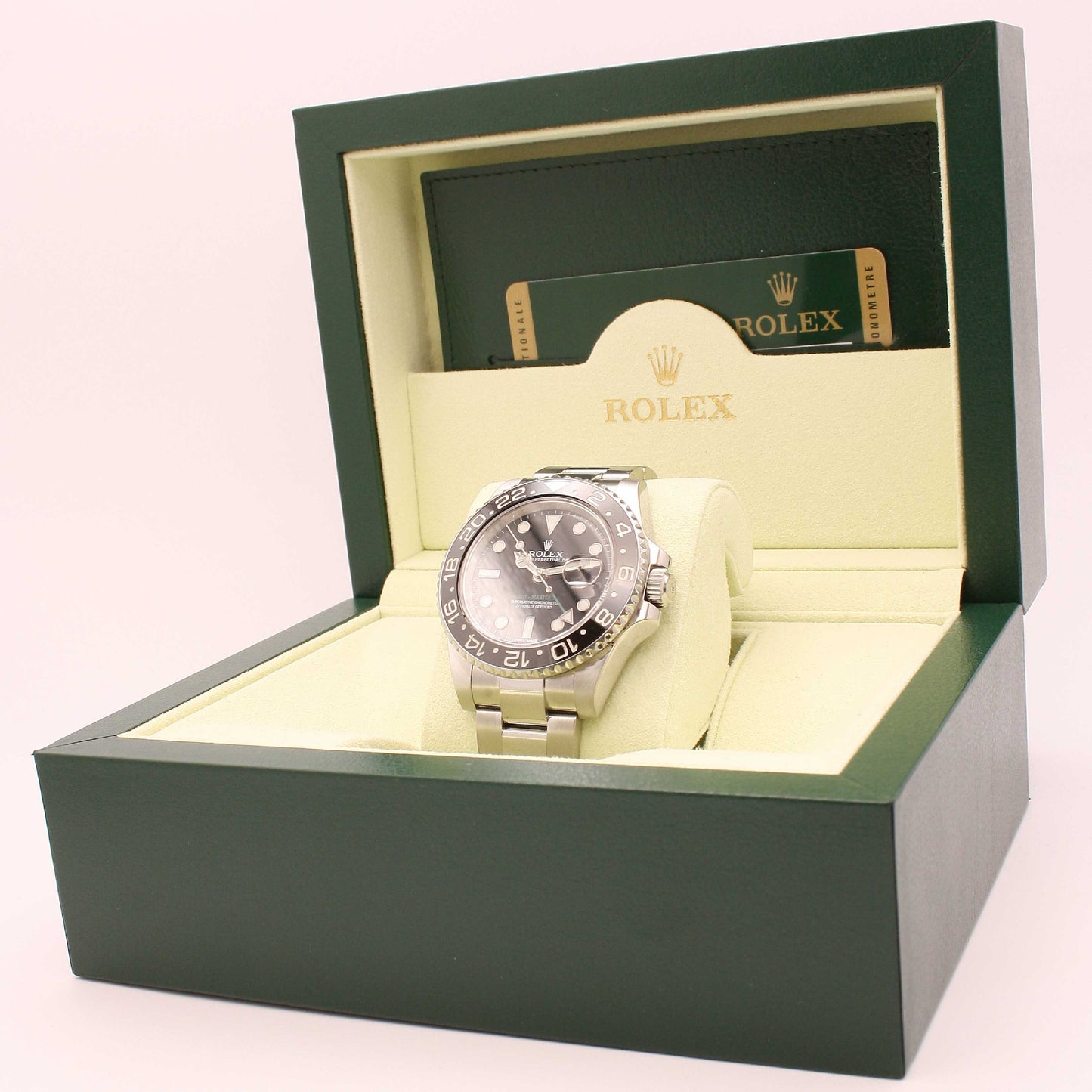 Men's Steel GMT Master II 116710LN