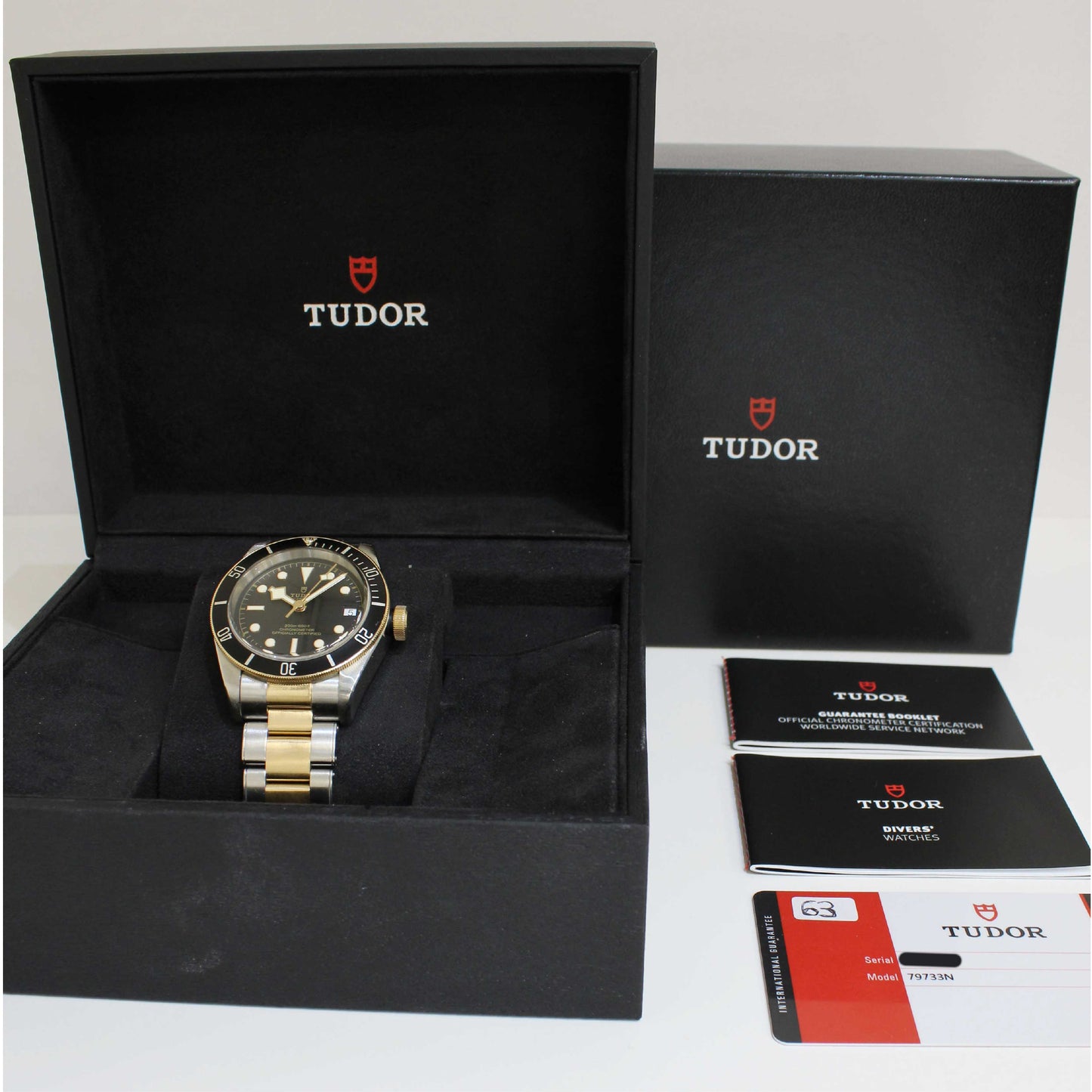 Men's Bi-Metal Black Bay S&G M79733N