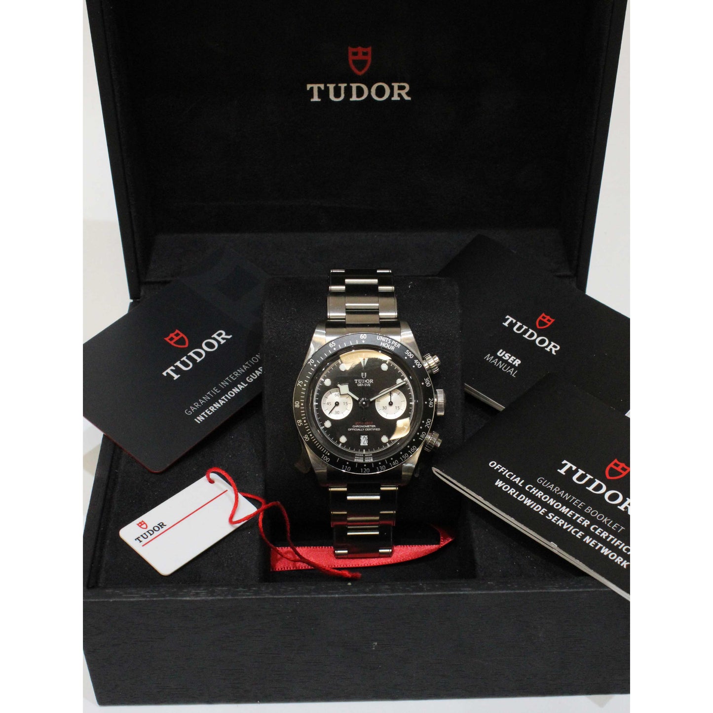 Men's Steel Black Bay Chrono M79360N-0001