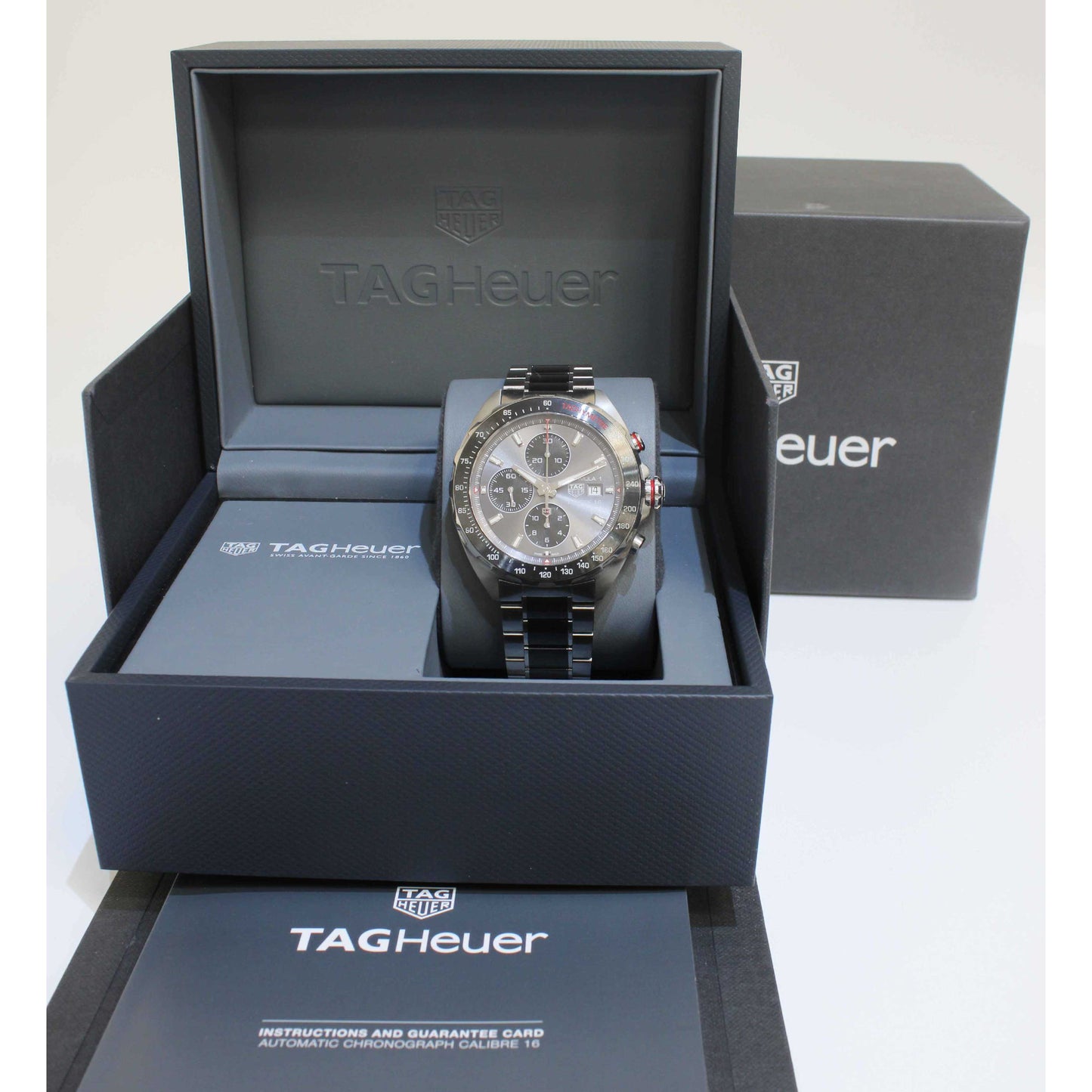 Men's Steel Formula 1 Chrono CAZ2012