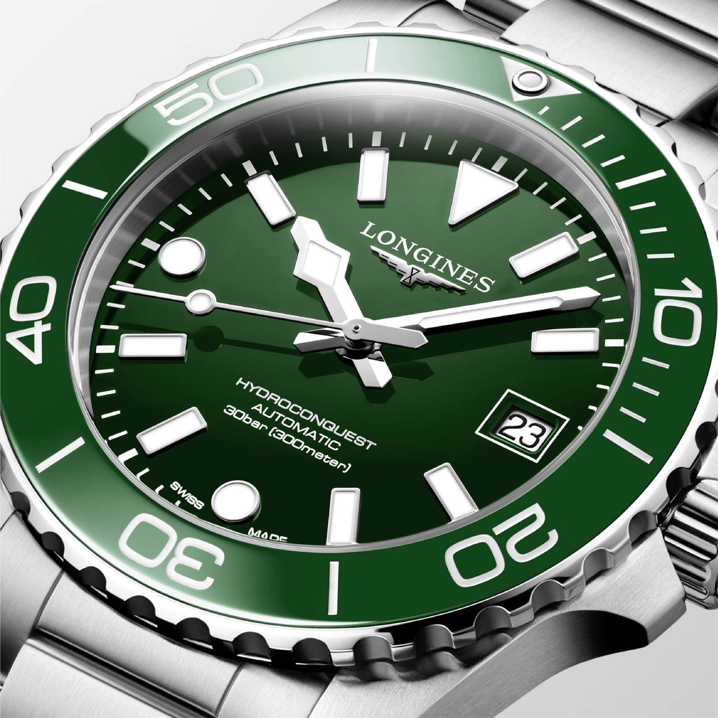 Longines HydroConquest 39mm Green
