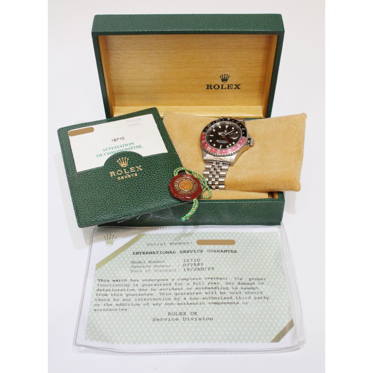 Rolex GMT Master II Coke 16710 40mm Steel