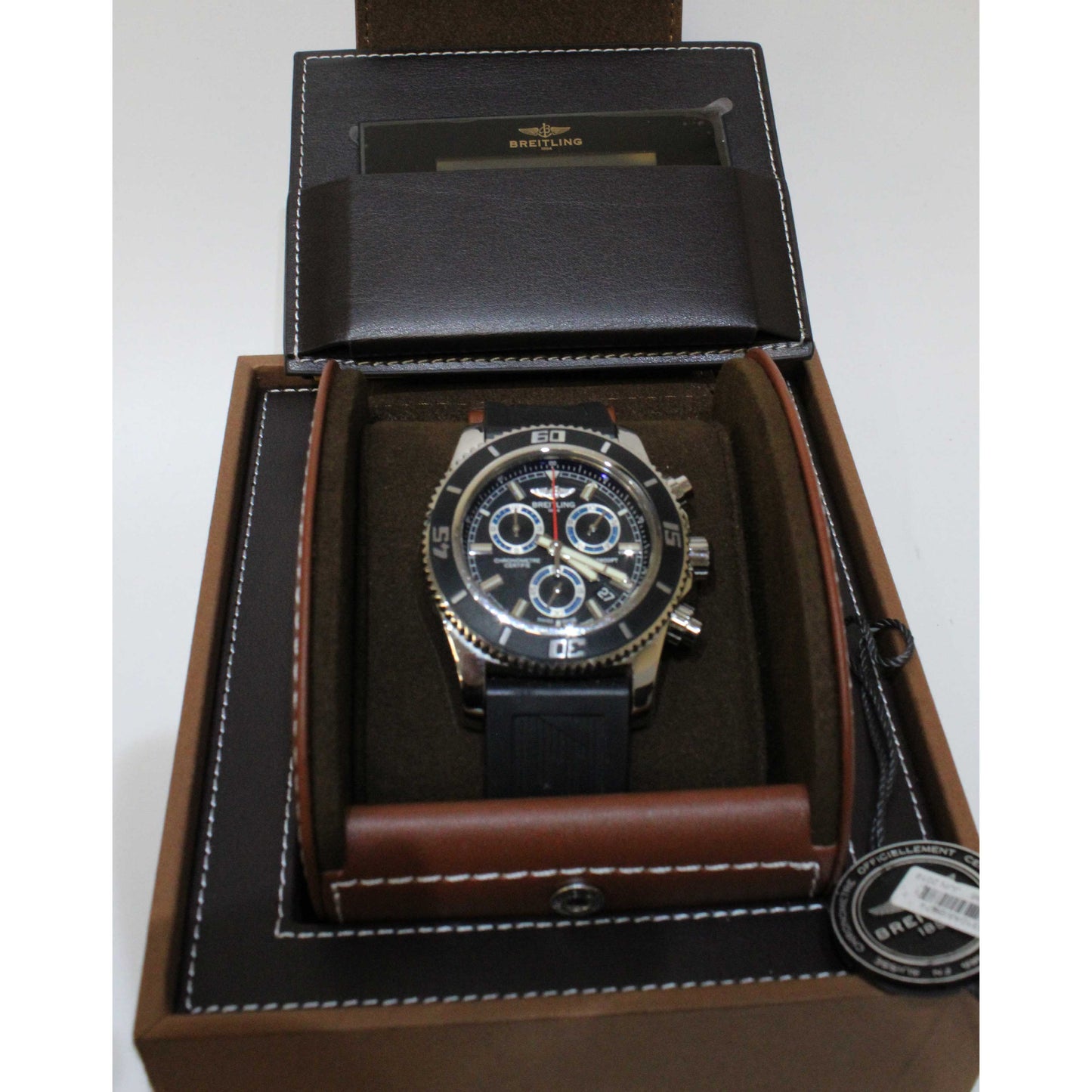 Men's Steel SuperOcean Chrono A73310A8BB74