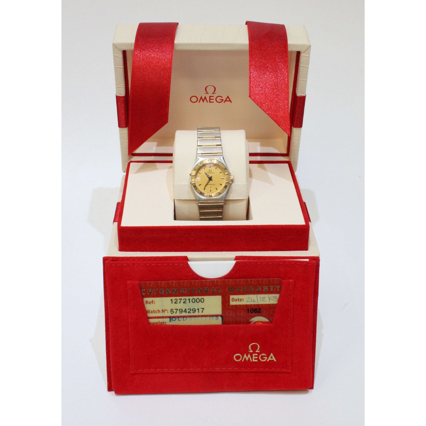 Omega Constellation 12721000 Bi-Metal Quartz