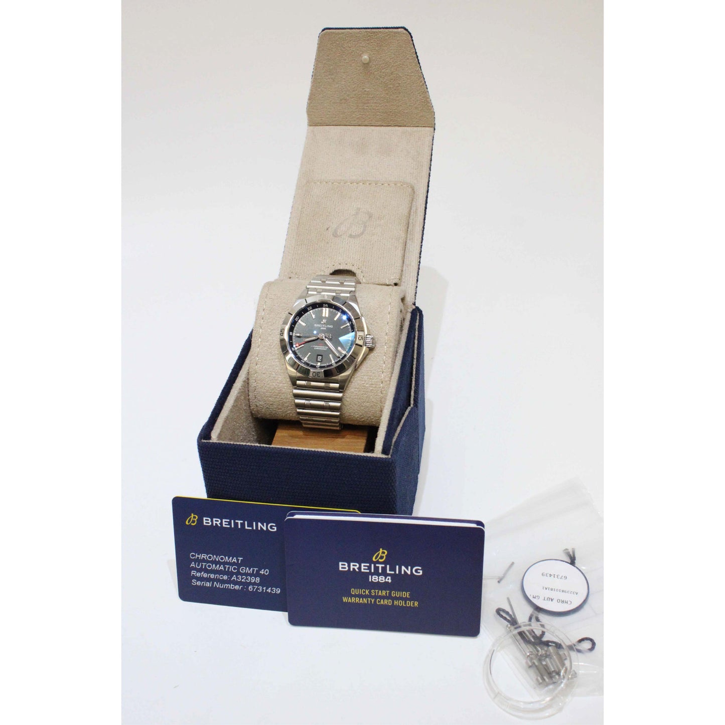 Men's Steel Chronomat GMT A32398