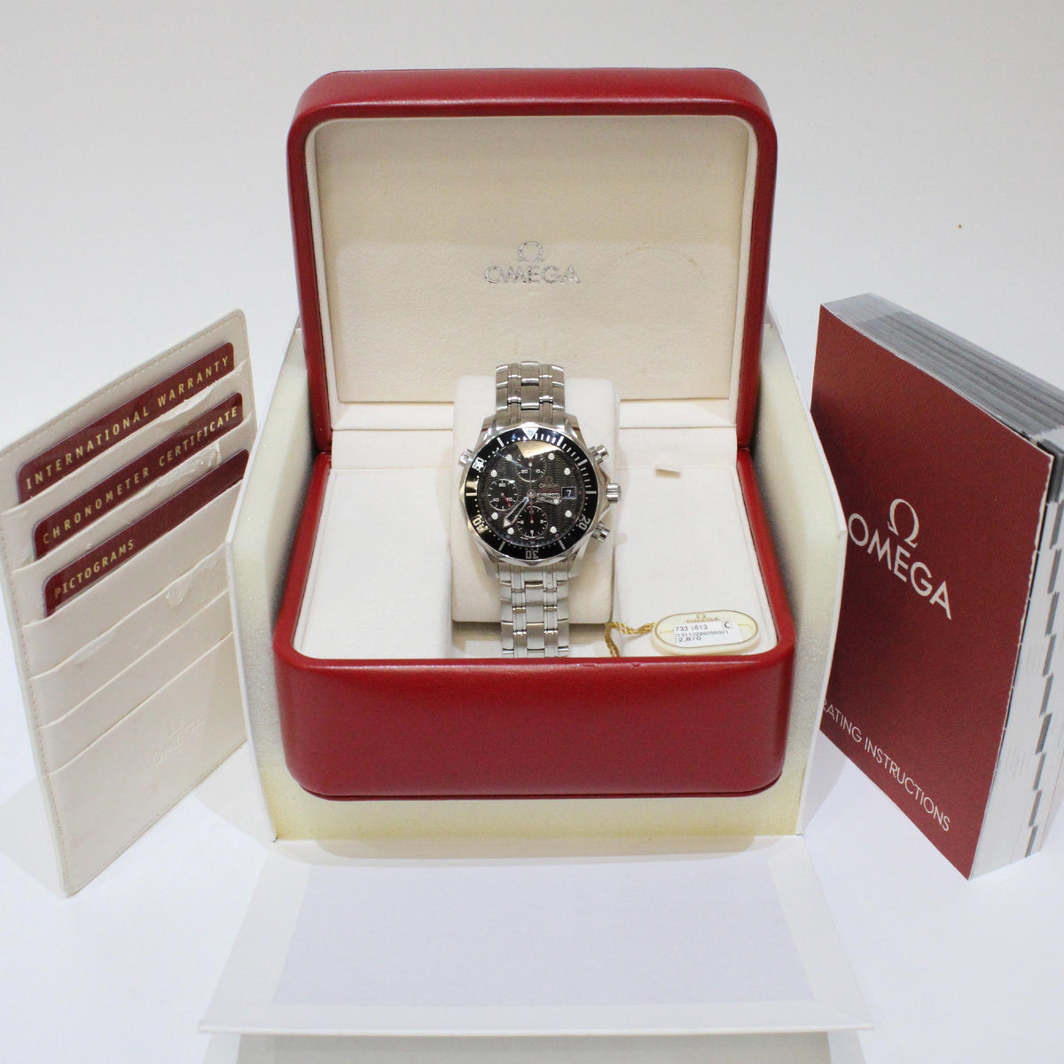 Omega Seamaster Diver 300 Chrono 21330424001001 42mm Stainless Steel